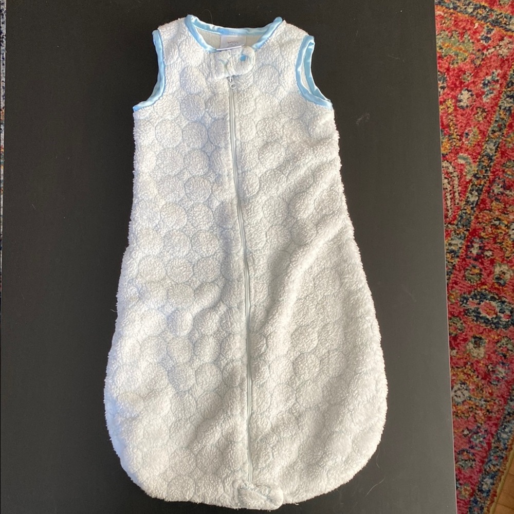 Swaddle Designs Blue zzZipMe Sack